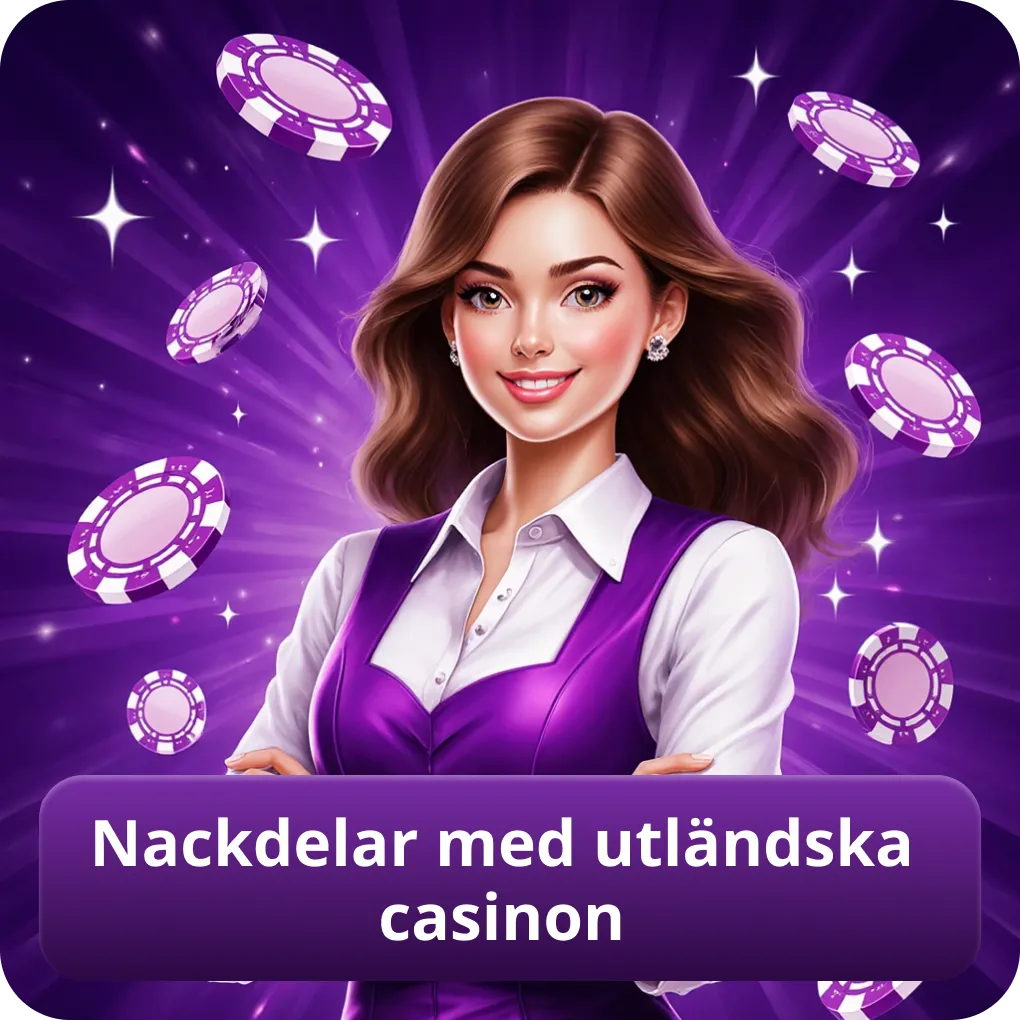Nackdelar med utländska casinon
