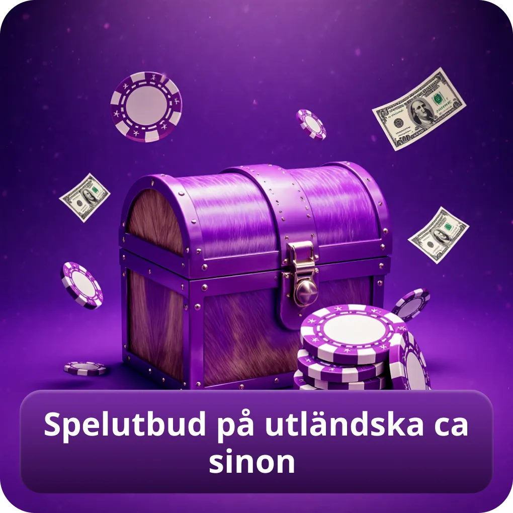 Spelutbud på utländska casinon